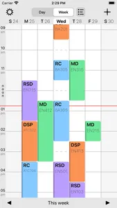 Student Timetable screenshot 1