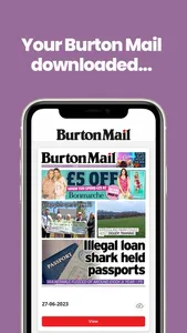 Burton Mail screenshot 0