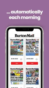 Burton Mail screenshot 1