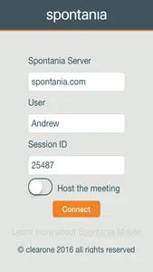 Spontania Mobile screenshot 0