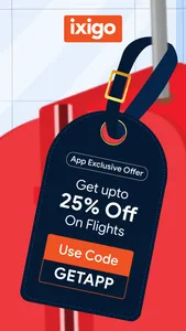 ixigo: Flight Booking & Offers screenshot 0