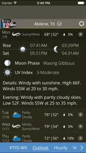 KTXS Weather screenshot 1