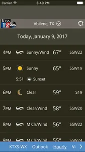 KTXS Weather screenshot 2