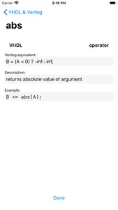 VHDL Ref screenshot 1