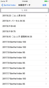 廃用症候群 Barthel Index・FIM評価表 screenshot 3