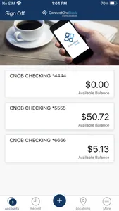 ConnectOne Bank Mobile screenshot 1