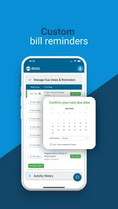 doxo Bill Pay and Reminders screenshot 1