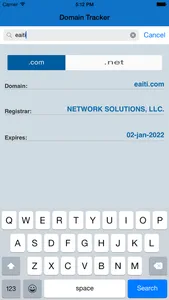 Domain Tracker screenshot 0