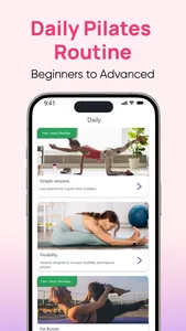 5 Minute Pilates Workout screenshot 5