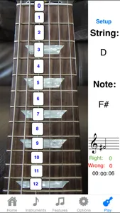 Electric Guitar Fretboard Lite screenshot 1