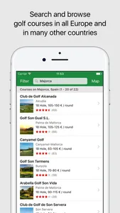 Albrecht Golf Guide screenshot 1