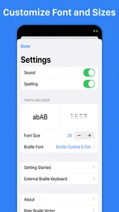 Braille Writer screenshot 4