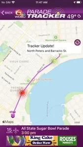 WDSU Parade Tracker screenshot 3