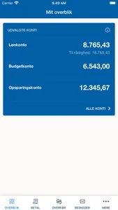 Handelsbanken DK - Privat screenshot 1