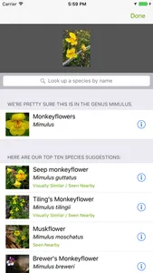 iNaturalist screenshot 1