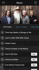 The Oak Ridge Boys Official App screenshot 2