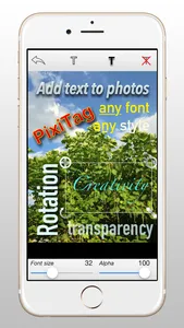 PixiTag LT: Text On Photo screenshot 0