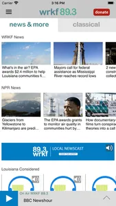 WRKF Public Radio App screenshot 1