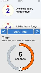 Bingo Machine - Number Caller screenshot 1