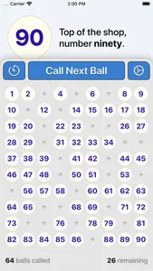 Bingo Machine - Number Caller screenshot 3