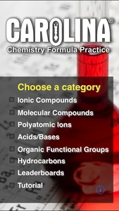 Chemistry Formula Practice screenshot 0