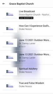 Grace Baptist Church Nashville screenshot 2