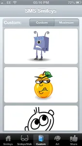 SMS Smileys Free - New Emoji Icons screenshot 2