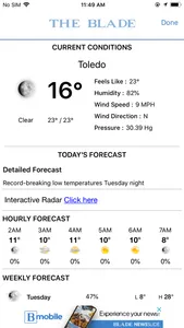 THE BLADE News App screenshot 3