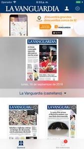 La Vanguardia edición impresa screenshot 0