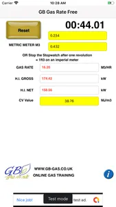 GB Gas Heat Input Calculator screenshot 2