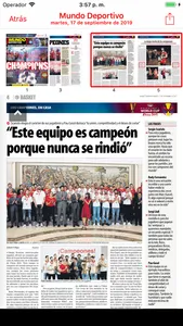 MundoDeportivo edición impresa screenshot 2