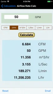 Plumbing, Airflow HVAC Calcs screenshot 2