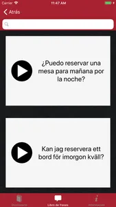 Accio: Swedish-Spanish screenshot 2