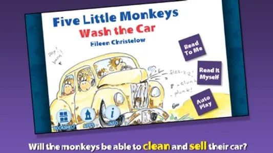 5 Little Monkeys Wash the Car screenshot 0