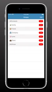 Contacts Grouping Lite screenshot 0