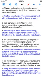 Greek and Hebrew Study Bible screenshot 3