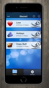 iSecret! - Protected Photos screenshot 0
