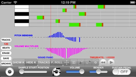 samplerSequencer screenshot 1