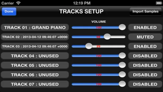 samplerSequencer screenshot 3