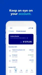 ZKB Mobile Banking screenshot 2