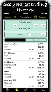 Spending Log Pro screenshot 4