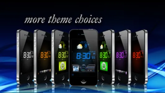 Alarm Clock Xtrm Wake Pro - Weather + Music Player screenshot 1