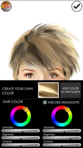 Hairstyle Magic Mirror Lite screenshot 3