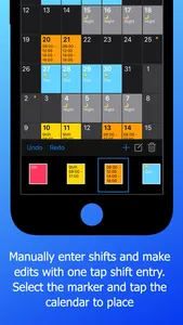 Rota Calendar screenshot 3