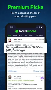 Scores and Odds Sports Betting screenshot 2