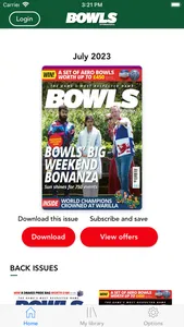 Bowls International Magazine screenshot 0