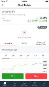 DBSV mTrading Singapore screenshot 4