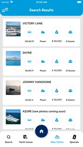 Yacht Charters screenshot 2