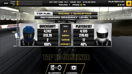 Dragster Mayhem - Top Fuel Sim screenshot 1