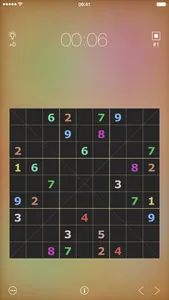 9 digits - sudoku variations screenshot 3